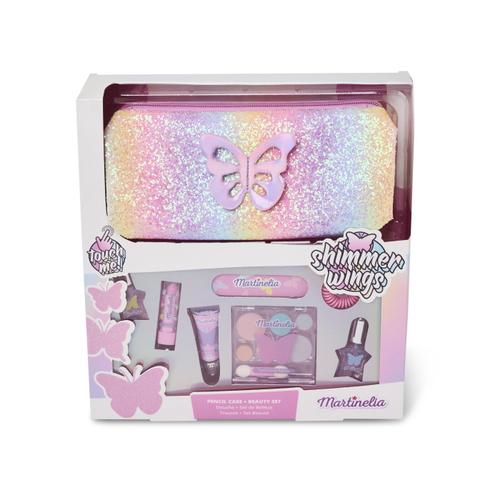 Set de infrumusetare Martinelia - Shimmer Wings, cu penar