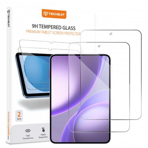 Folie de protectie Ecran Techsuit ArmorGlass CrystalHD pentru Oppo Pad Mini, Sticla Securizata, Full Glue, Set 2 bucati