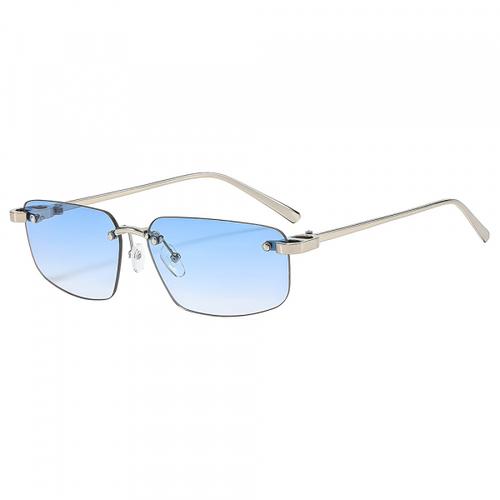 Ochelari De Soare Unisex Techsuit S098, Argintii/Bleu