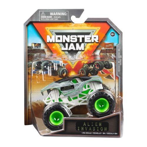 Masinuta Monster Jam - Alien Invasion, 1:64