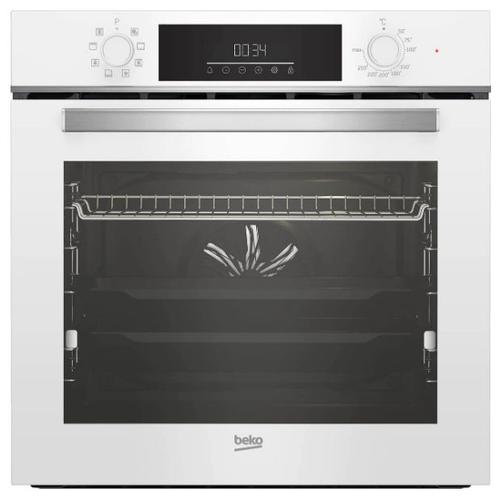 Cuptor incorporabil Beko BBIM14300WMS, Electric, Multifunctional, AEROPerfect, Autocuratare catalitica, SteamShine Cleaning, Grill, 3D Cooking, 72 l, Clasa A (Alb)