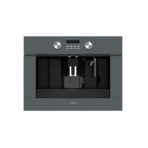 Automat Espresso TEKA CLC855 ST cu Capsule, Rezervor Boabe Inclus, Incorporabil, 3 Functii, 15 Bar (Gri inchis)