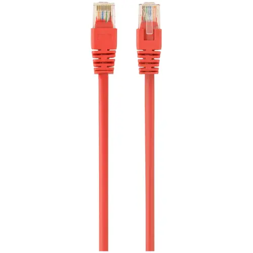 Cablu UTP GEMBIRD Cat6, cupru-aluminiu, 2 m, rosu, AWG26, PP6U-2M/R