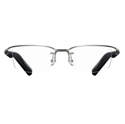 Ochelari Smart Xiaomi Mijia Smart Audio Glasses, Titanium, Bluetooth, Anulare zgomot, IP54, Android/iOS (Negru/Argintiu)