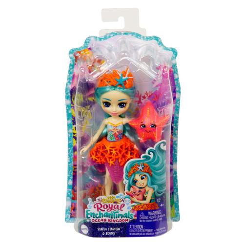 Papusa Enchantimals - Staria Starfish si Beamy