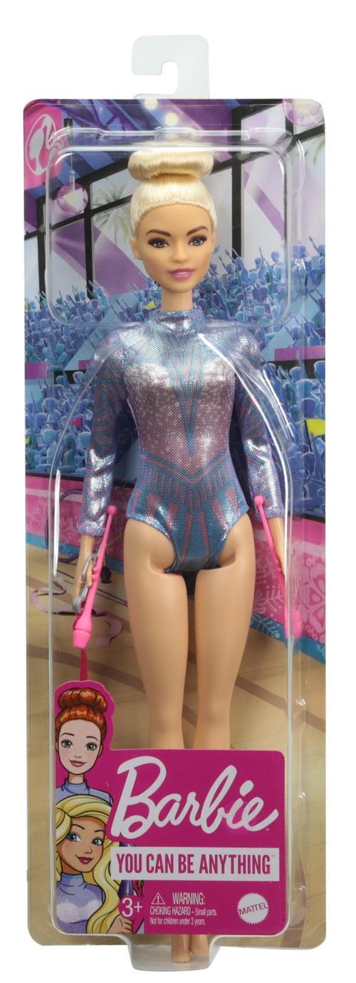 Papusa Barbie You can Be Anything - Gimnasta blonda