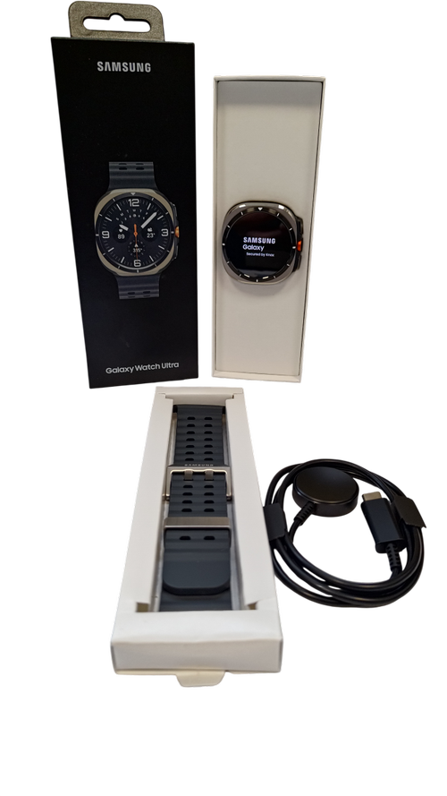 Smartwatch Samsung Galaxy Watch Ultra (2025), 47mm, LTE, Ecran AMOLED 1.5inch, Bluetooth, Wi-Fi, NFC, 2GB RAM, 64GB Flash, Wear OS, 10 ATM (Argintiu)
