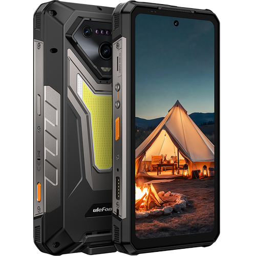 Telefon Mobil Ulefone Armor 34 Plus, Procesor MediaTek Dimensity 7400X Octa-Core, Ecran IPS LCD 6.95inch, 16GB RAM, 512GB Flash, Camera Tripla 50+64+50MP, Wi-Fi, 5G, Dual Sim, Android (Negru)