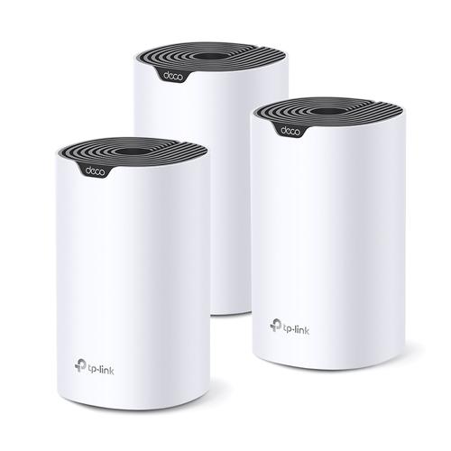 Sistem Mesh Wi-Fi TP-Link Deco S7(3-pack), AC1900, Dual-Band, 3x3 MU-MIMO, cu acoperire completa pentru casa