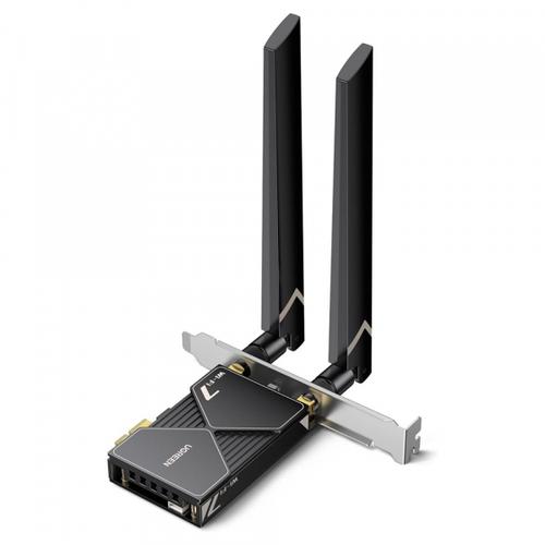 Placa Retea UGREEN BE6500 (55204), 1 x PCIe, Neagra