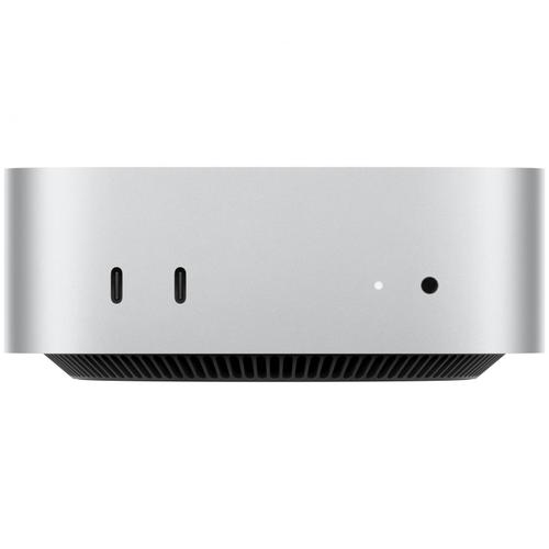 Calculator Sistem PC Apple Mac Mini, Procesor Apple M4, 10 nuclee CPU, 10 nuclee GPU, 16GB RAM, 256GB SSD, Wi-Fi, Bluetooth, Mac OS (Argintiu)
