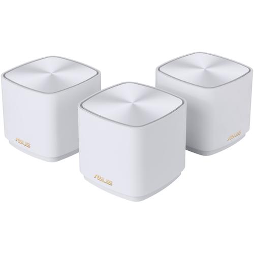 Sistem Mesh Wi-Fi ASUS ZenWiFi XD5 (W-3-PK), AX3000, Dual-Band, Wi-Fi 6, 2x2 MU-MIMO, cu acoperire completa pentru casa