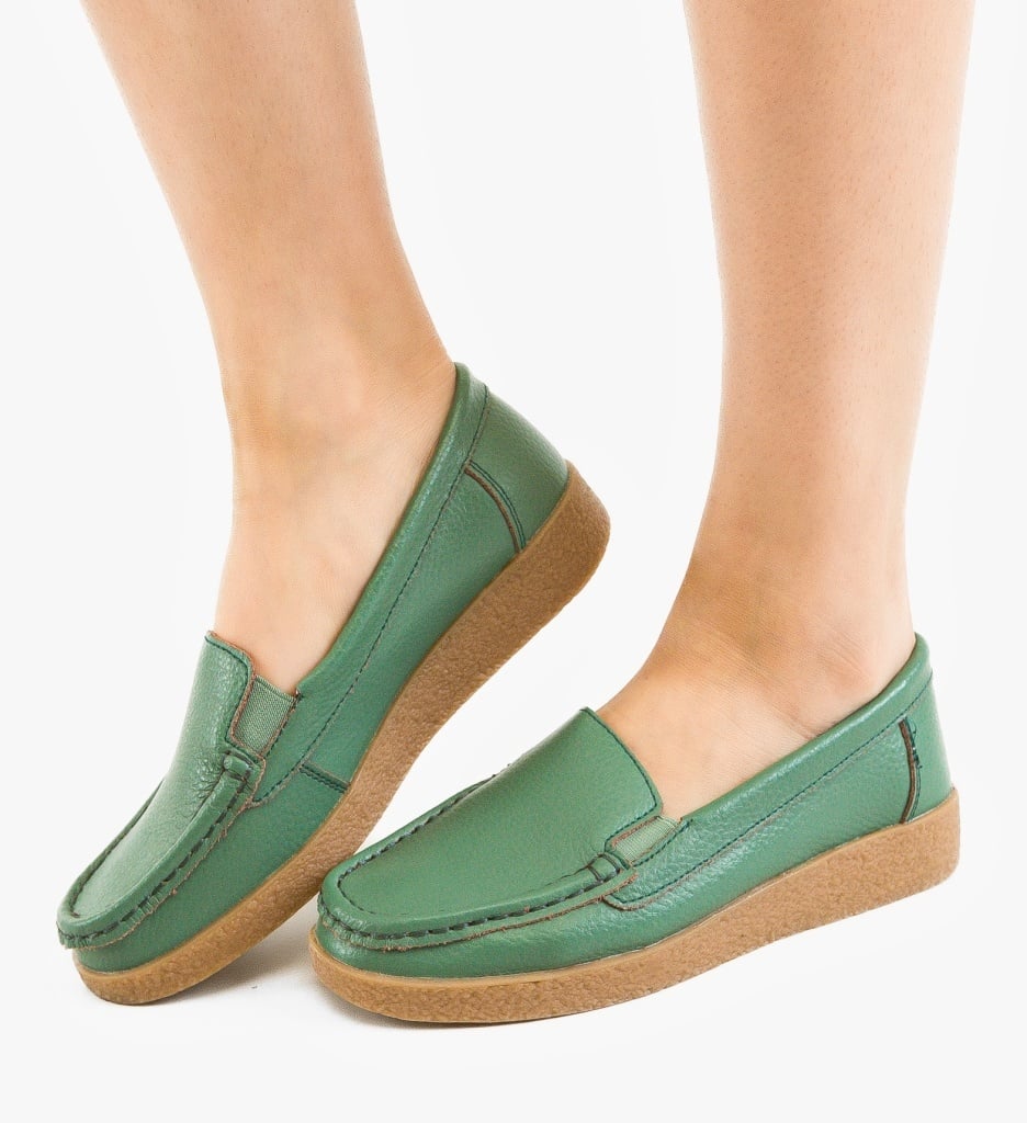 Pantofi Casual Cuzco Verzi