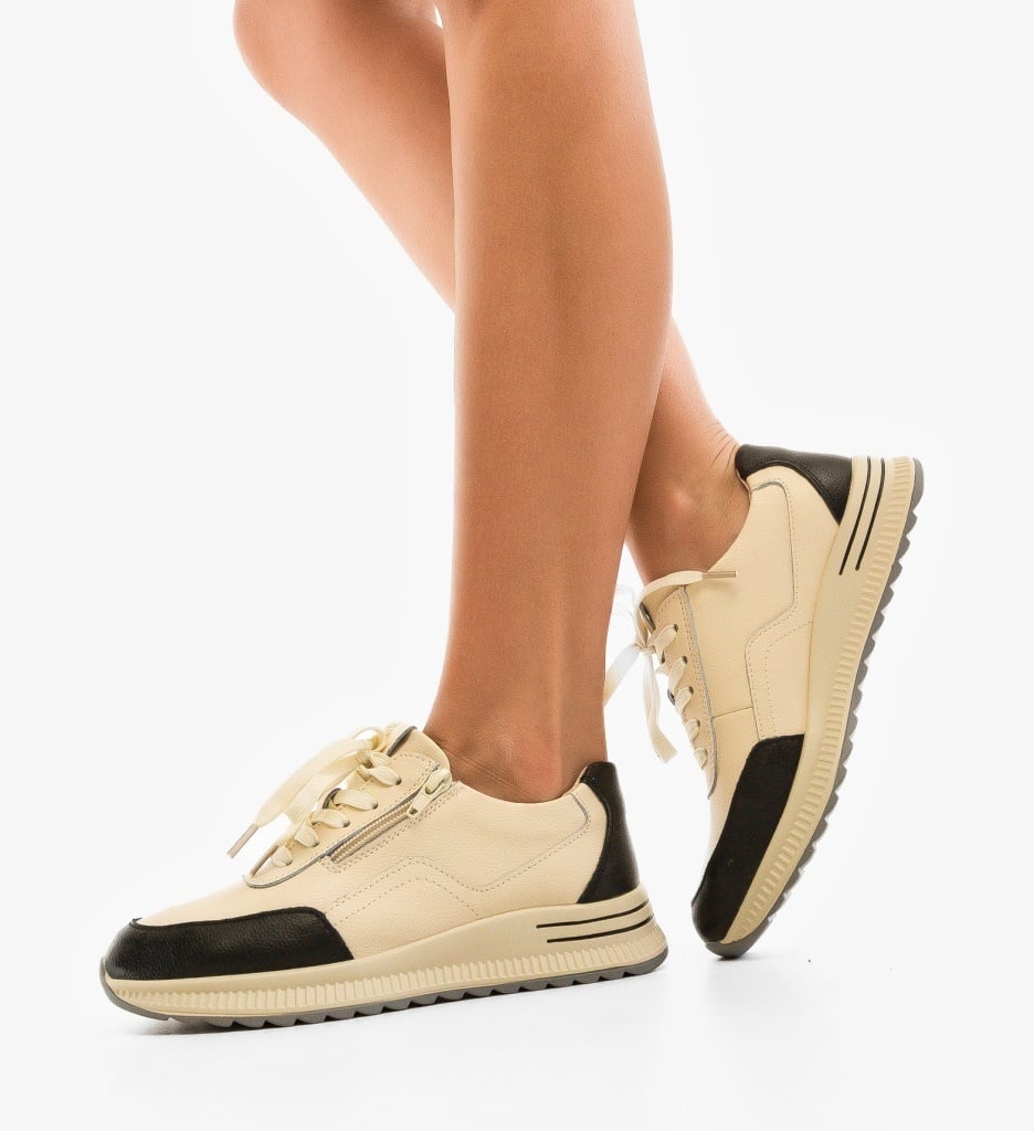 Pantofi Casual Koalka Bej 2