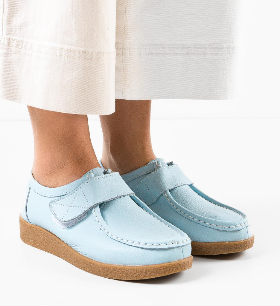 Pantofi Casual Monta Albastri