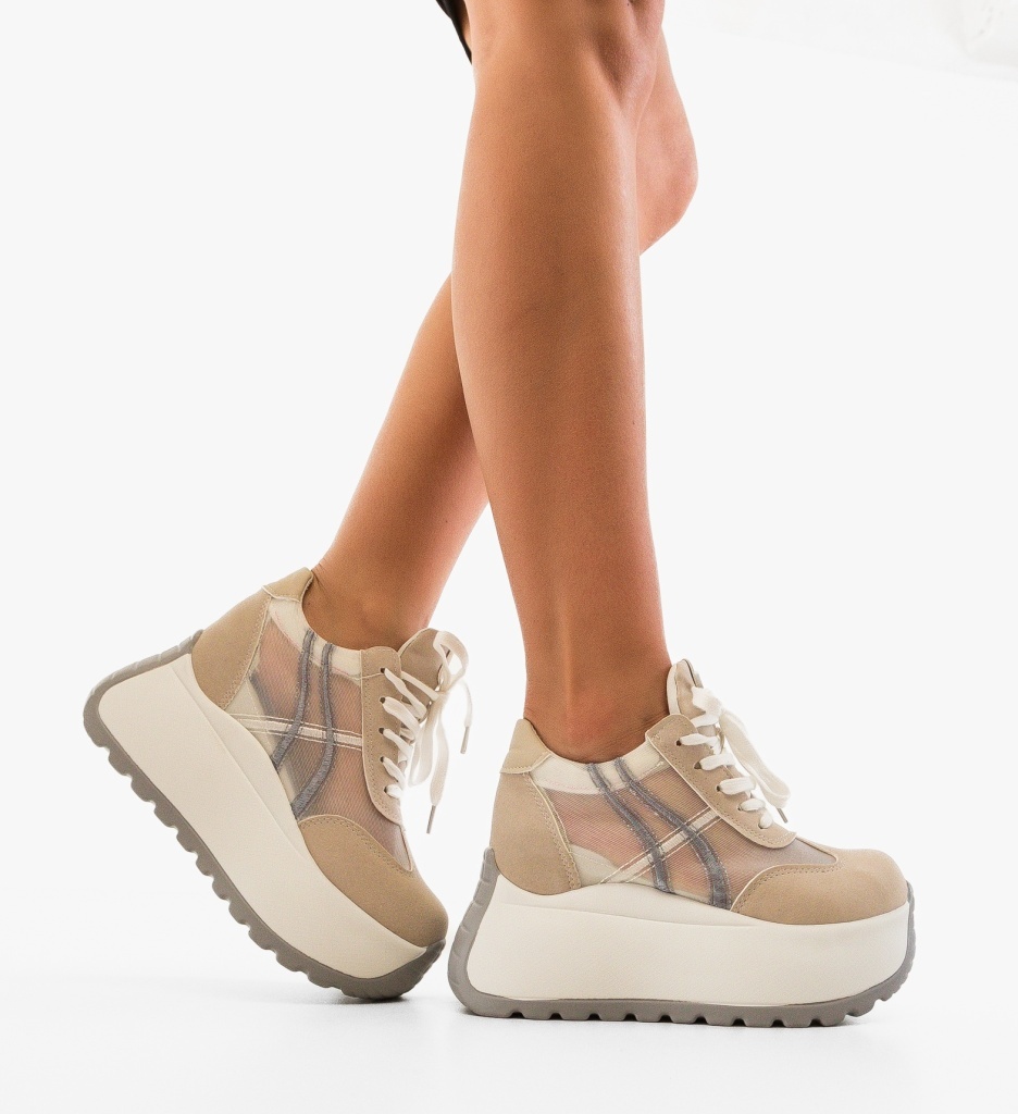 Sneakers dama Torina Bej