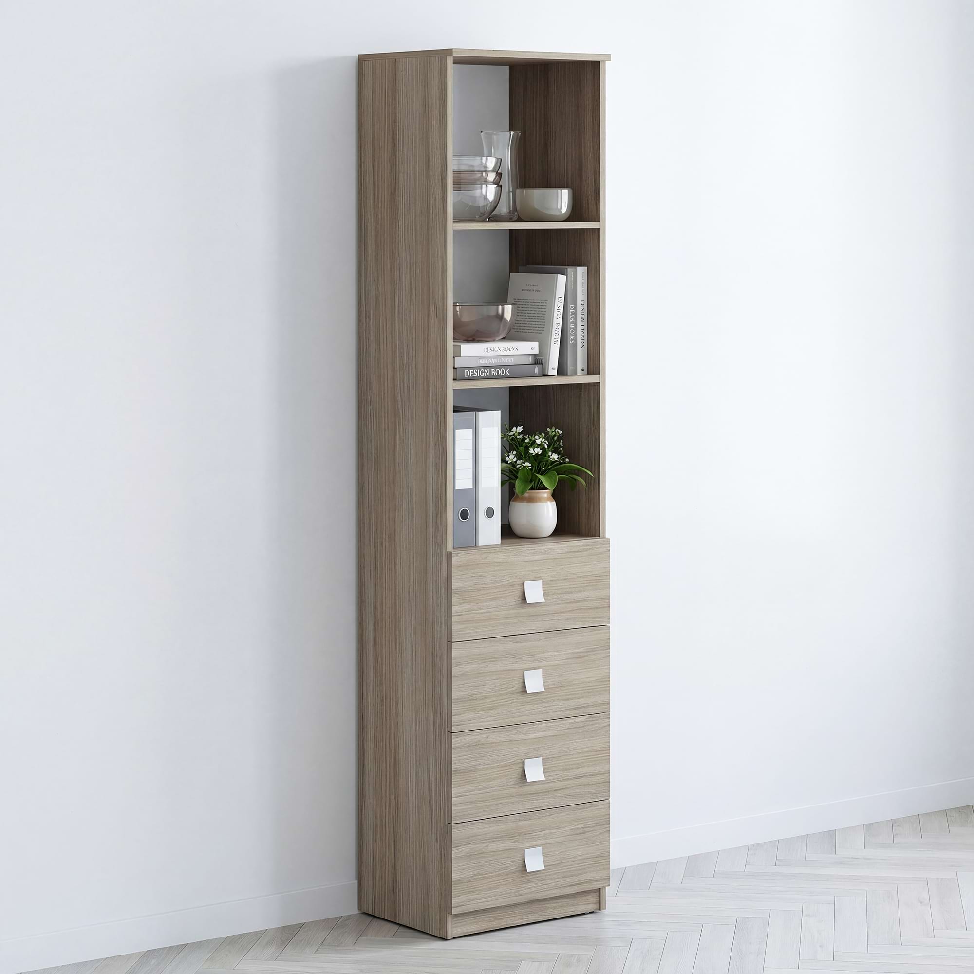 Biblioraft LINEA 45, 4 Sertare