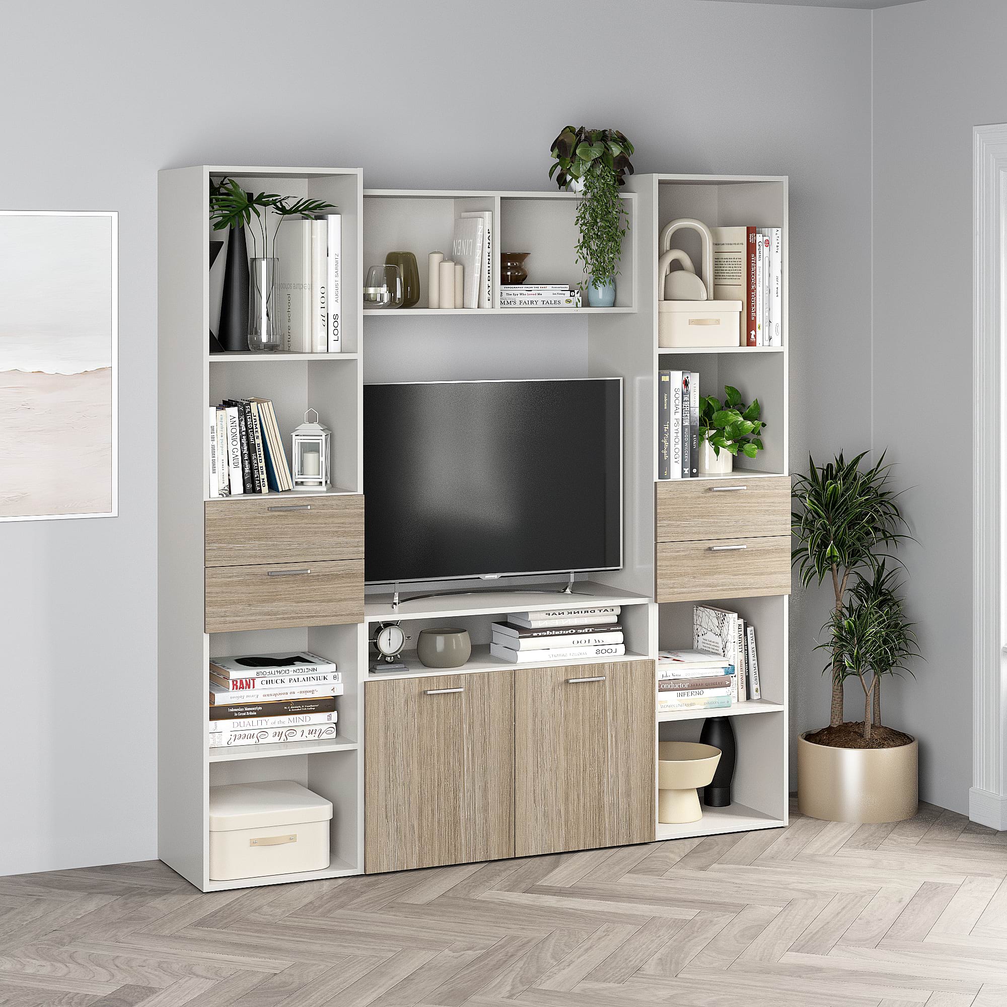 Biblioteca living ARONA 180