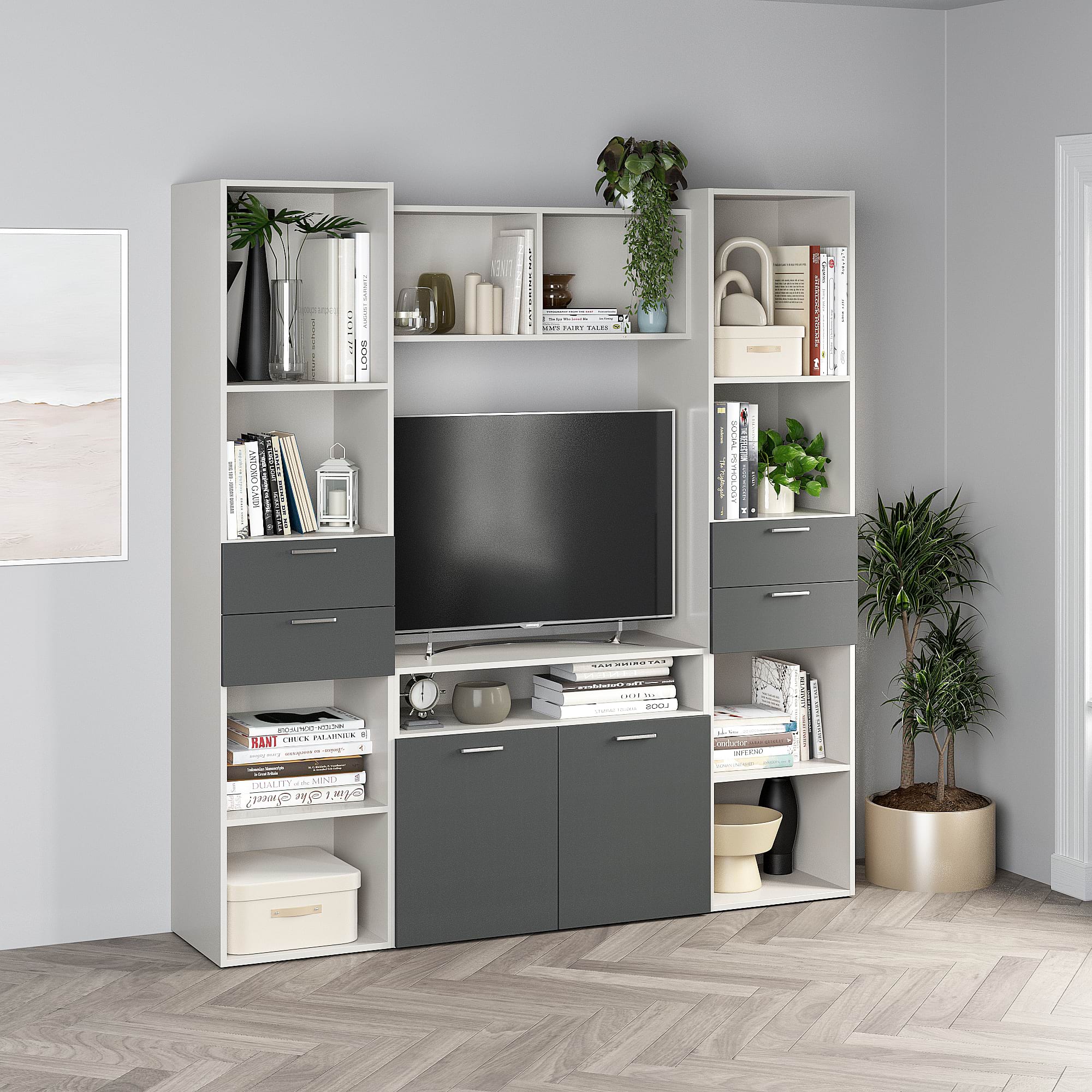 Biblioteca living ARONA 180