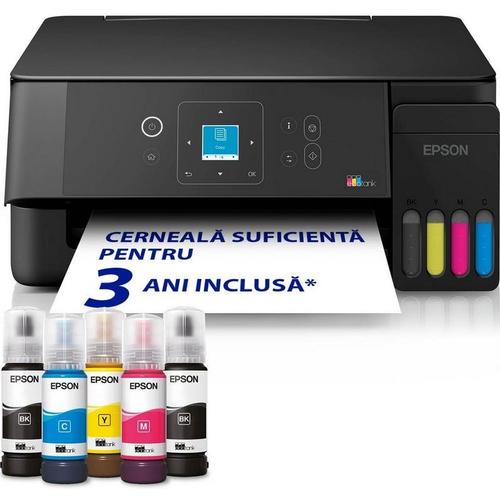 Multifunctionala Epson EcoTank L3360, InkJet CISS, Color, Format A4, Wi-Fi