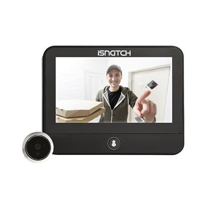 Vizor Smart iSnatch K-67688470, Monitor 4.3inch, Wi-Fi 2.4G, CMOS 3MP, Camera 2K 2048x1080p, Audio bidirectional (Negru)
