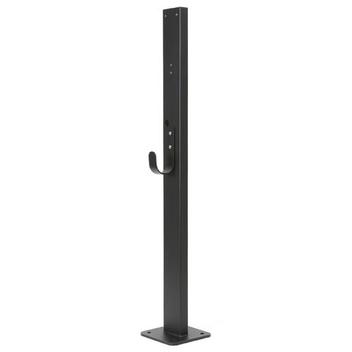 Stand pentru statie incarcare vehicule electrice Platinet PEVSTAND, 1200 x 200 x 200 mm (Negru)