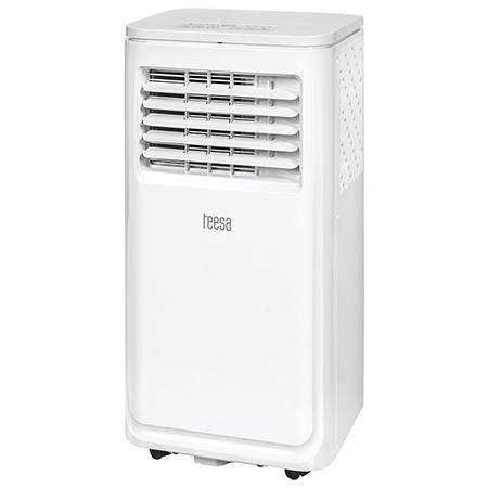 Aparat de aer conditionat portabil TEESA TSA8120, 9000 BTU, Clasa A, Wi-FI TUYA, Temporizator, Afisaj LED (Alb)
