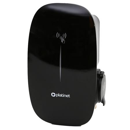 Statie de incarcare vehicule electrice Platinet EV WALLBOX PWBS11KW, 11 KW, TYPE 2 WiFI (Negru)