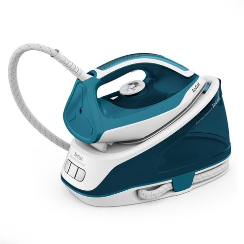 Statie de calcat Tefal Express Essential SV6115E0, 2200 W, 5.2 Bari (Alb/Albastru)