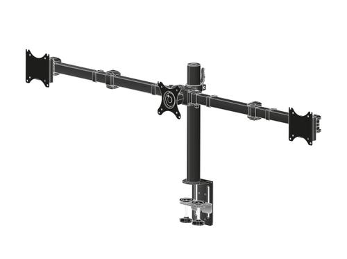 Suport monitor pentru birou iiyama DS1003C-B1, pivot 90° (Negru)