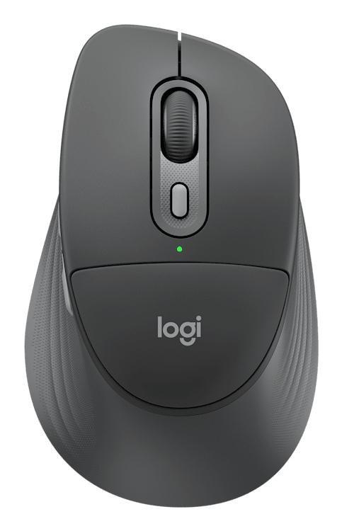 Mouse Wireless Logitech Signature Comfort Plus M850 L For Business, Bluetooth BLE, 4000 DPI, 6 butoane/4 programabile, Logi Options+, Logi Tune, Logi Bolt (Negru)