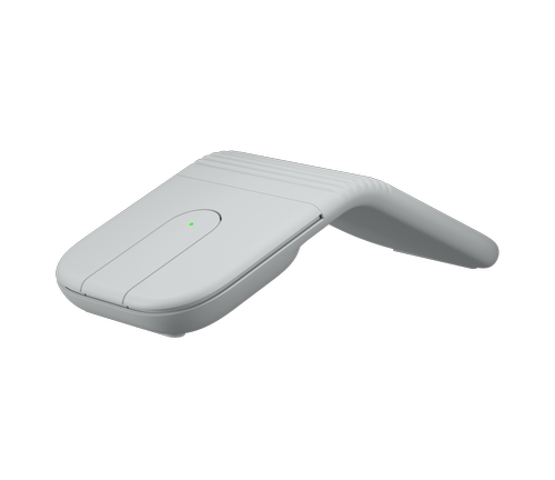 Mouse Wireless Logitech Mobi Fold, Bluetooth BLE, Optic, 4000 DPI, Scroll Touch (Alb)
