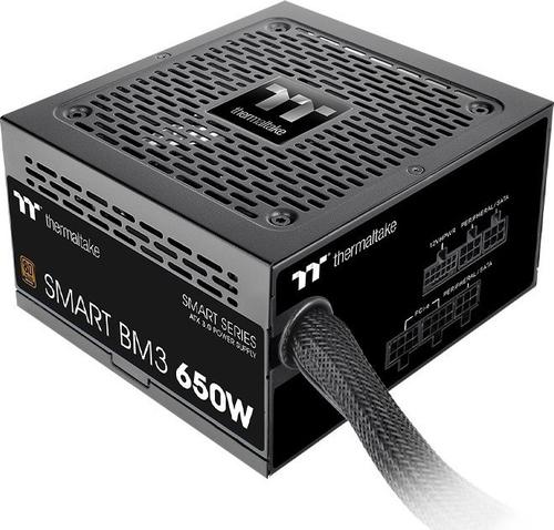 Sursa Thermaltake Smart BM3, 650W, ATX3.1/GEN5, 80+ Bronze, Semi-Modulara