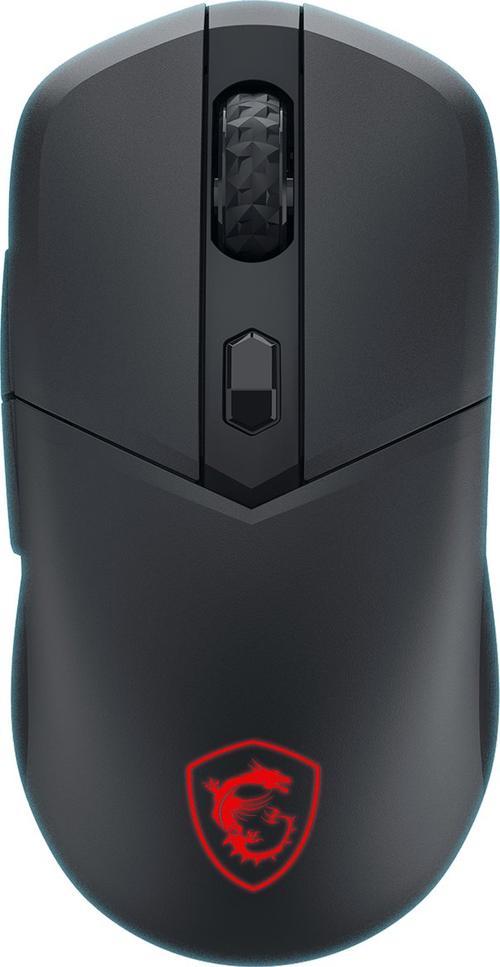 Mouse Gaming MSI VERSA 300 WIRELESS 8K, Wireless + Bluetooth + USB, 26K DPI, Polling 8000Hz, Switch-uri OMRON (Negru)