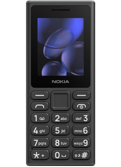 Telefon mobil Nokia 105 (2024), Dual Sim (Negru)