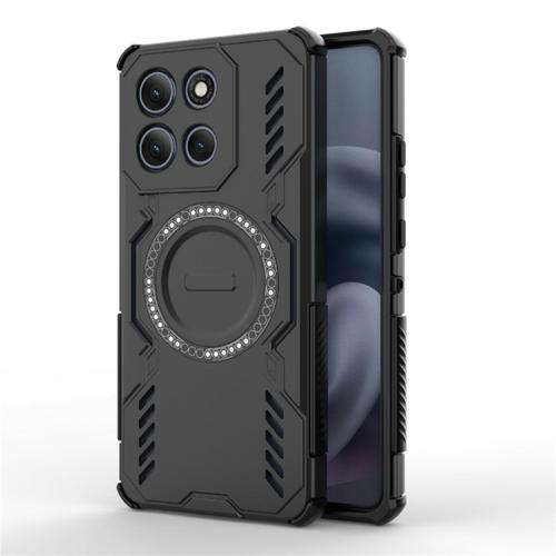 Husa pentru Motorola Moto G86 Power, Techsuit, ArmorMag, Neagra
