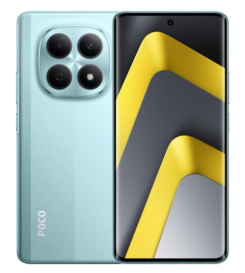 Telefon Mobil Poco M8, Procesor Qualcomm SM6475-AB Snapdragon 6 Gen 3, Octa-Core, Ecran AMOLED 6.77inch, 8GB RAM, 256GB Flash, Camera Duala 50 MP, 5G, Wi-Fi, Dual SIM, Android (Verde)