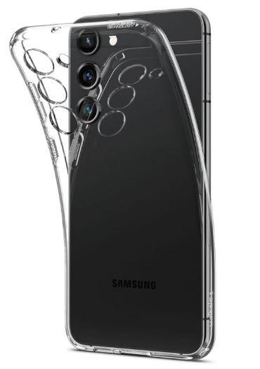Husa Protectie Spate Spigen Liquid Crystal ACS05708 pentru Samsung Galaxy S23 S911 (Transparent)