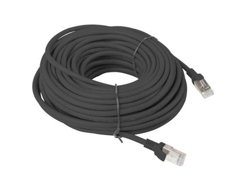 Patch cord Cat.6 UTP 20 m, Negru