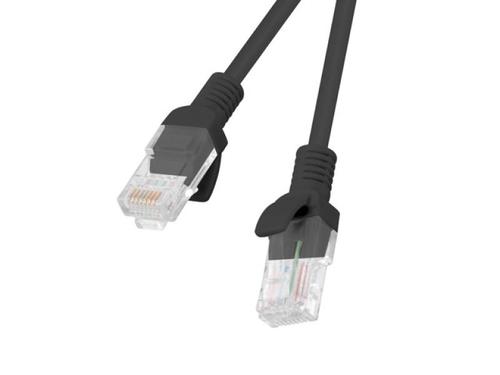 Patch cord Cat.6 UTP 0,25 m,  Negru