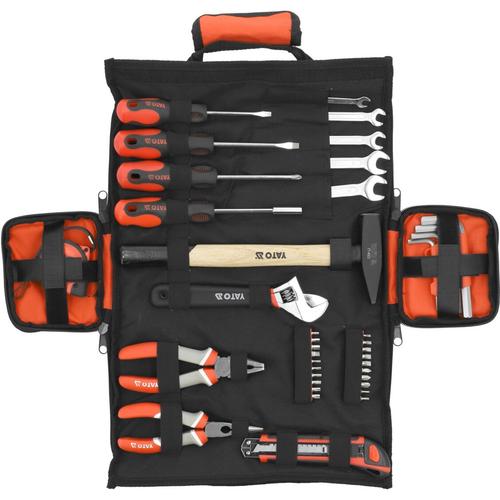 Set scule Yato YT-39280, chei plate si imbus, clesti, ciocan, 44 piese