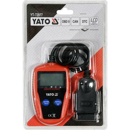 Tester auto, diagnoza OBD/ EOBD Yato YT-72977