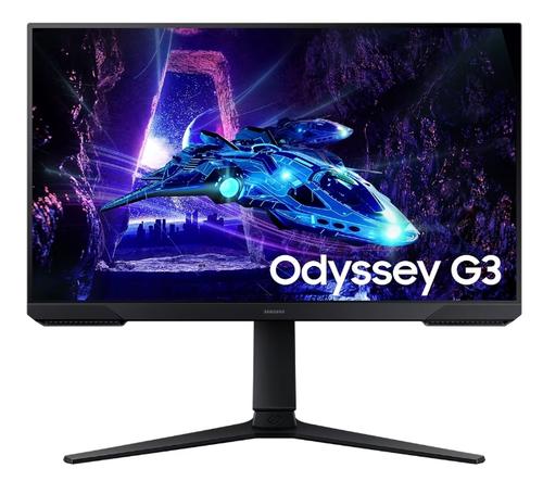 Monitor Gaming VA LED Samsung 32inch LS32DG302EUXEN, Full HD (1920x1080), HDMI, DisplayPort, Pivot, 180Hz, 1ms (Negru)