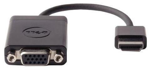 Adaptor Dell 470-ABZX, HDMI Male - VGA Female (Negru)