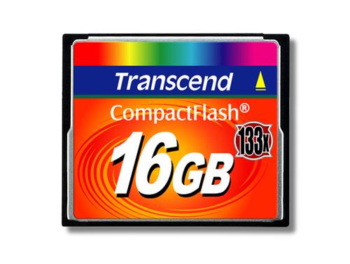 Card Transcend Compact Flash 16GB (133x)