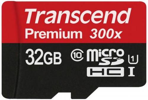 Card de memorie Transcend microSDHC, 32GB, Clasa 10, UHS1