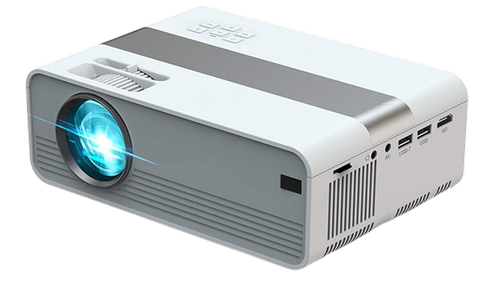 Videoproiector Technaxx TX-127, Mini-LED, WXGA (1280x800), VGA, HDMI, 2000 lumeni, Difuzor 3W (Alb/Gri)
