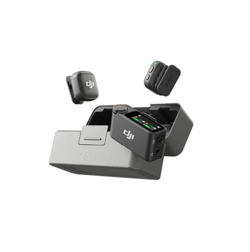 Sistem wireless microfoane DJI Mic Mini 2 (1 TX + 1 RX), Bluetooth (Gri)