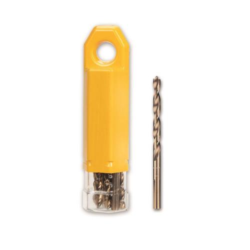 Set 10 burghie pentru metal, DeWALT, 2 mm, Argintiu