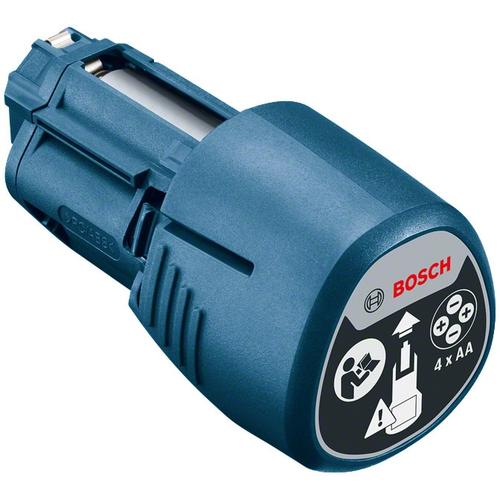Adaptor baterii AA Bosch Professional 1608M00C1B, compatibil cu medelele GLL 3-80 C, GLL 3-80 CG, GCL 2-50 C, GCL 2-50 CG, GTC 400 C, D-tect 120, GIS 1000 C, GIC 12V-4-23 C, GIC 12V-5-27 C, GTC 12V-450-13